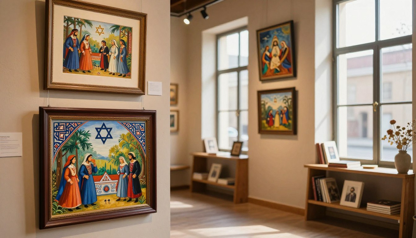 authentic jewish art collection